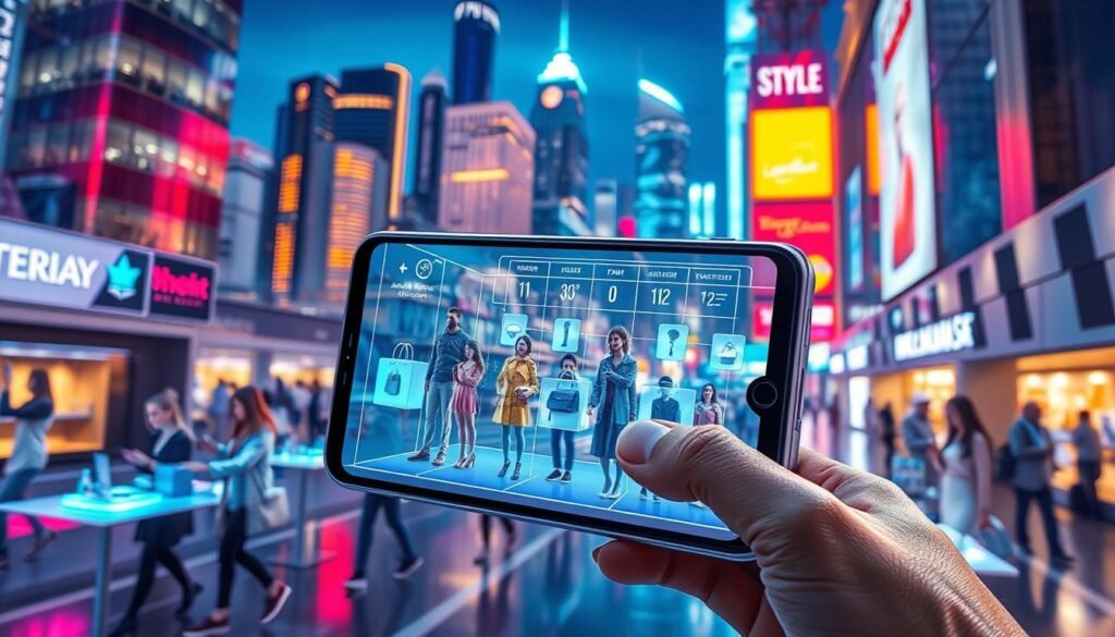 mobile shopping in e-commerce